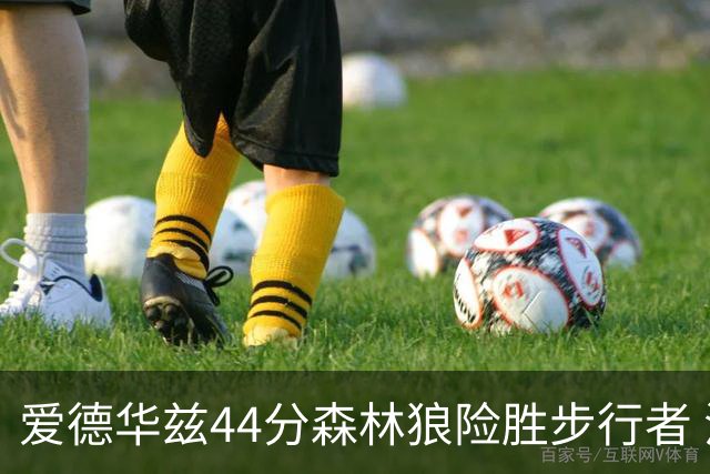 爱德华兹44分森林狼险胜步行者 活塞力克篮网
